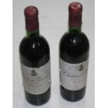 Château Giscours, 1970, Margaux, two bottles