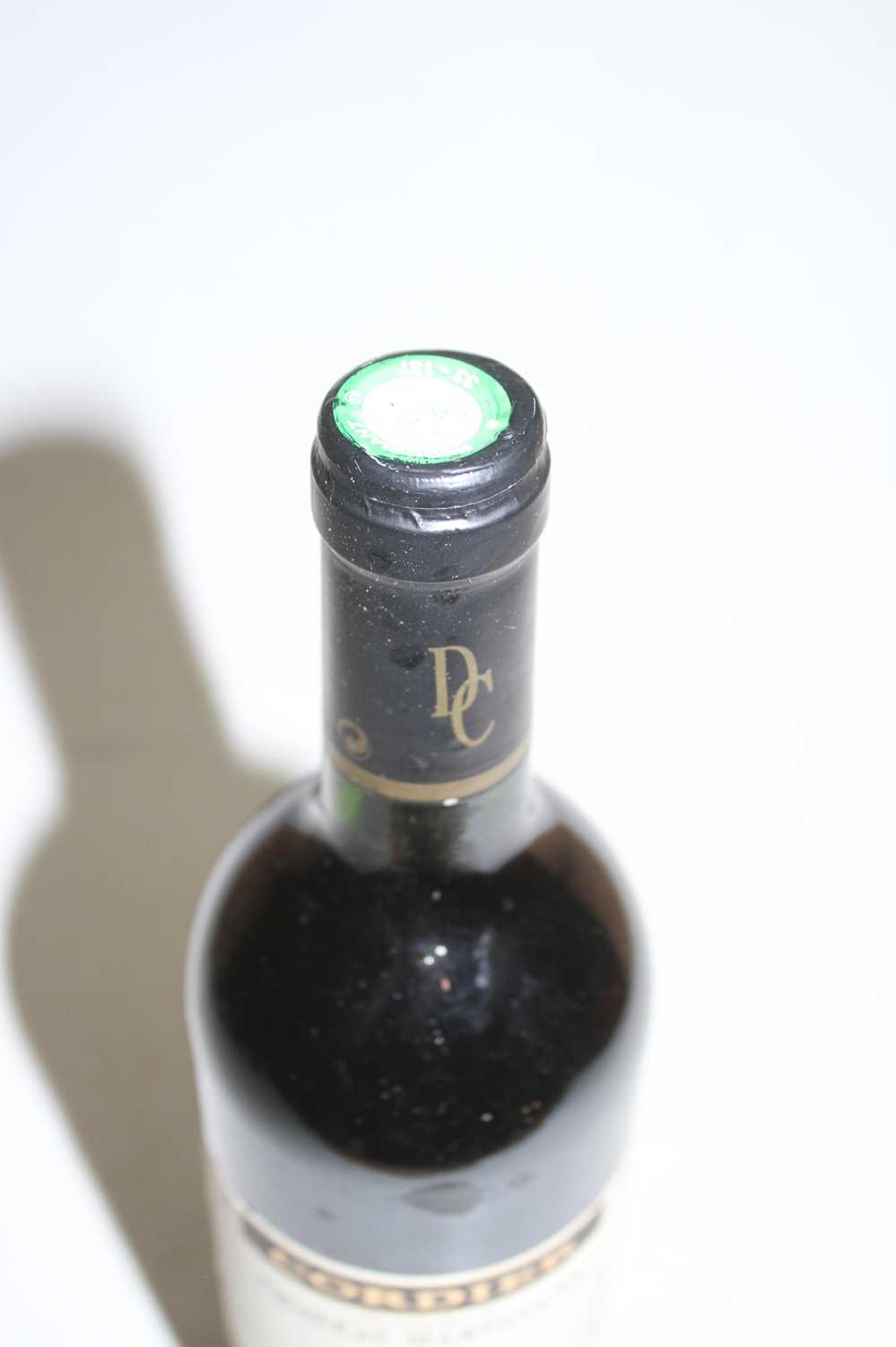 Château Martinens, 1995, Margaux, one bottle in leather gift box with stopper, funnel, thermometer - Bild 3 aus 4