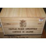 Château Pichon Longueville Comtesse de Lalande, 2017, Pauillac, twelve bottles (OWC)