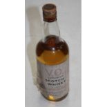 V.O. Superior Scotch Whisky, blended and bottled by H.A. Tidnam & Co of Wisbech, 70° proof, one