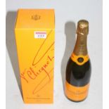 Veuve Clicquot Ponsardin NV Brut champagne, one bottle in carton