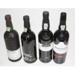 Taylor's LBV port, 1985, one bottle; Dow's LBV port, 1998, one bottle; Graham's LBV port, 2000,