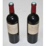 Château La Couspaude, 2001, Saint-Emilion Grand Cru, two bottles