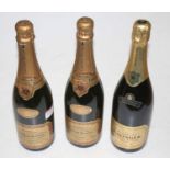 Laurent Perrier, 1988, champagne, two bottles; and Bollinger Grande Annee, 1989, champagne, one