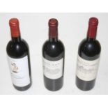 Château Larrivet-Haut-Brionne, 2000, Pessac-Liognan, one bottle; Château Barde-Haute, 1998, Saint-