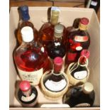 Glen Moray single malt Whisky, 100cl, 40%, one bottle; Ballantines 12 year old blended Scotch