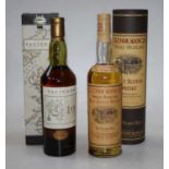 Talisker Ten Year Old Single Malt Scotch Whisky 70cl, 45.8%, one bottle, in carton; and Glen
