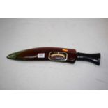 Coronation Khukri XXX Rum, 30cl, 42.8% in novelty khukri bottle, one bottle