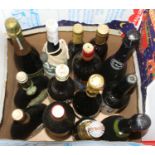 Mixed lot to include German Christmas wines, table wines, Clan Dew one bottle, Lavendar liqueur