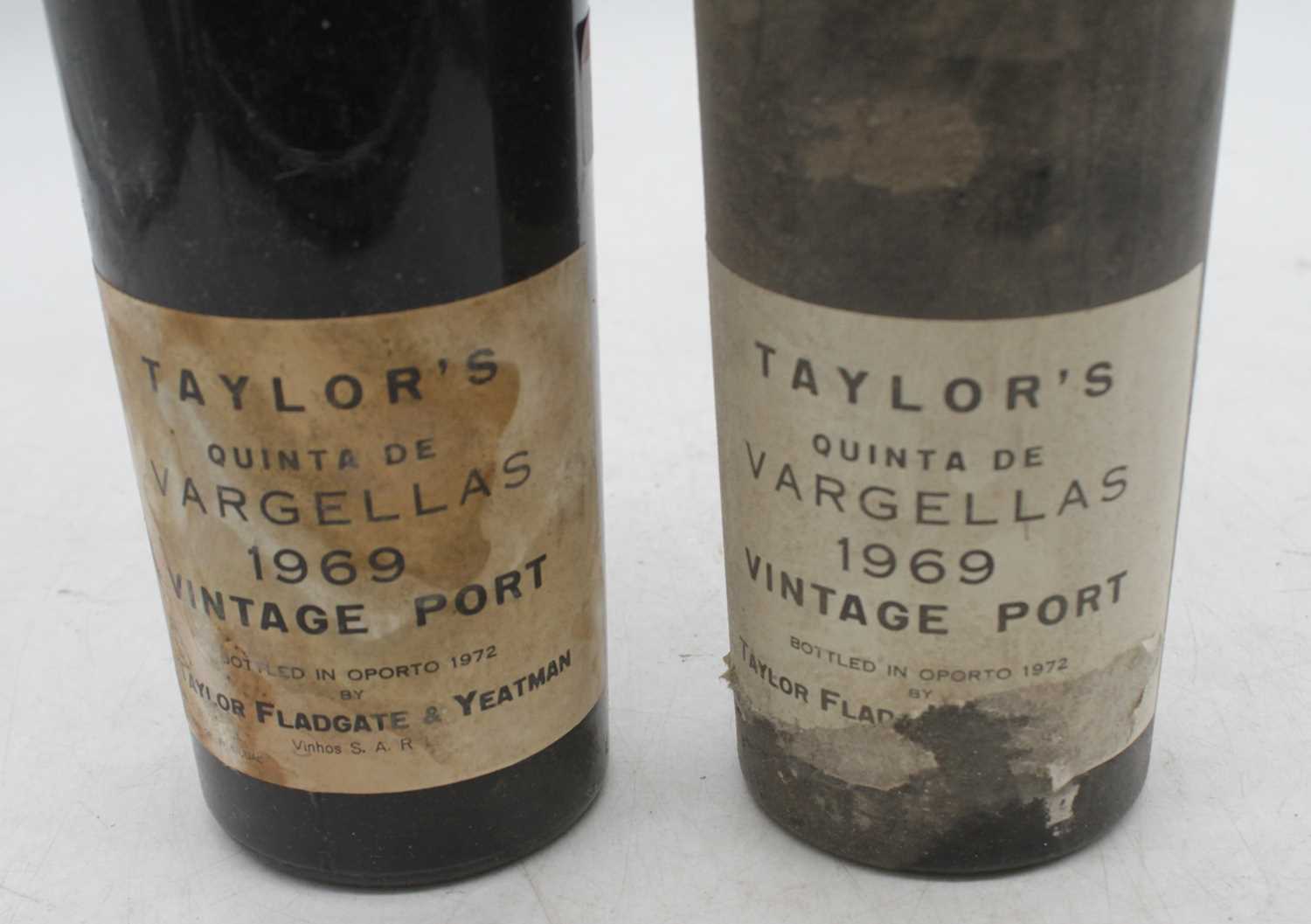 Taylor's Quinta de Vargellas vintage port, 1969, two bottles - Image 2 of 3