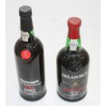 Taylor's LBV port, 1982, one bottle; and Delaforce Paramount Full Ruby port, one bottle (2)