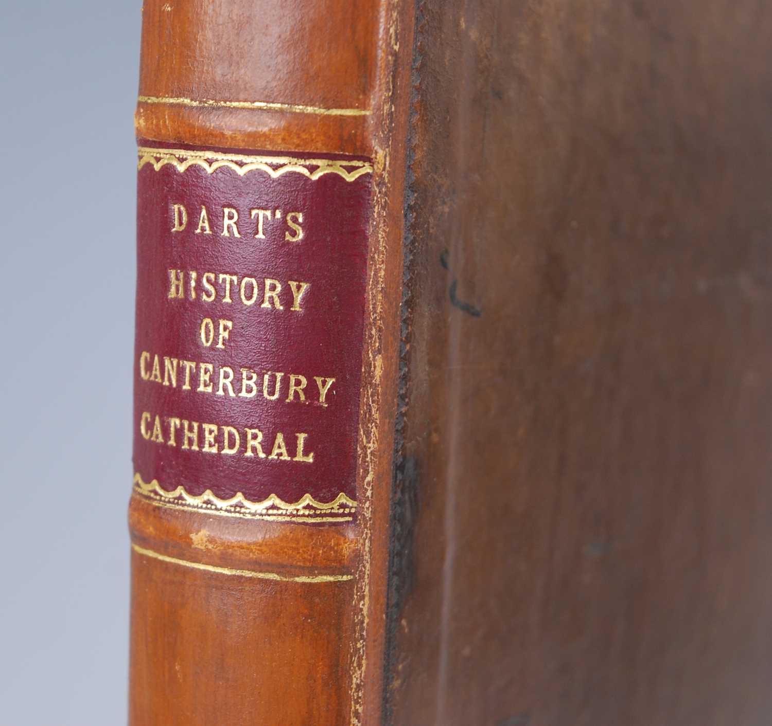 Dart, Rev. John, The history and antiquities of the cathedral church of Canterbury, and the once- - Image 2 of 4