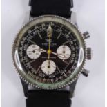 A gent's Breitling stainless steel Navitimer automatic chronograph wristwatch, circa 1970, ref No.