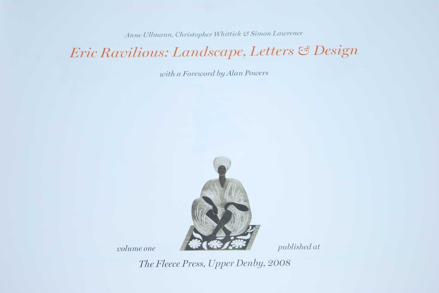Ullman, Anne, Whittick, Christopher & Lawrence, Simon: Eric Ravilious: Landscape, Letters & - Bild 3 aus 5