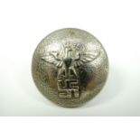 A German Third Reich NSDAP tunic button, 21 mm