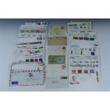 A group of first day stamp covers and PHQ cards