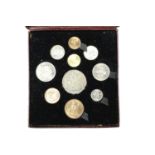 A cased Festival of Britain 1951 uncirculated coin set