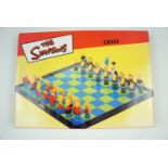 A "The Simpsons" chess set, as new, king 8.5 cm