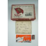 A Cunard wooden jigsaw puzzle, a "The Fortune Teller" game, "DAM" pocket game etc