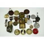A quantity of royal commemorative, religious and other medallions and coins