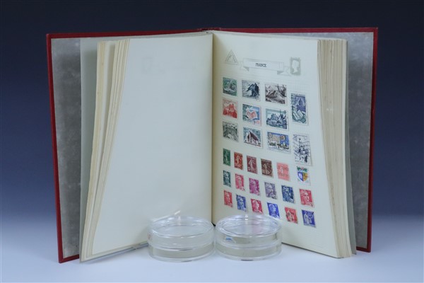 A Stamford album of 20th Century GB and world stamps including a quantity of pre and post decimal GB - Image 5 of 9
