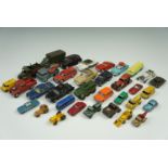 Lesney, Dinky and Matchbox die-cast model cars, military vehicles etc