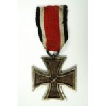 A German Third Reich Iron Cross second class, its suspension ring stamped "65"