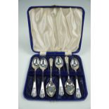 Boxed Butler table knifes together with spoons,forks and cased commemorative spoons