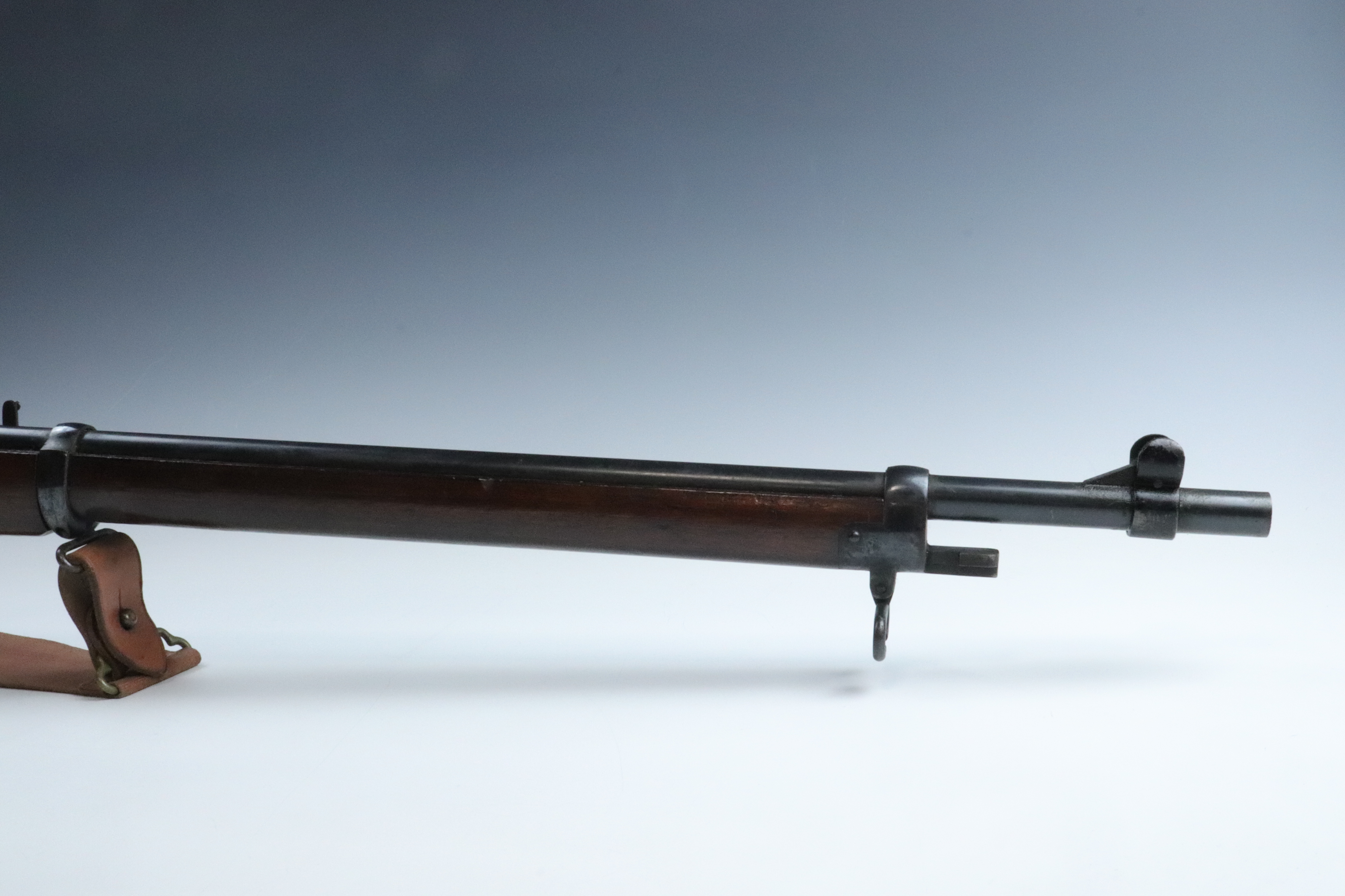 A late 19th Century B.S.A. Lee-Speed .303 bolt action rifle, action retaining most of its blueing, - Image 3 of 11