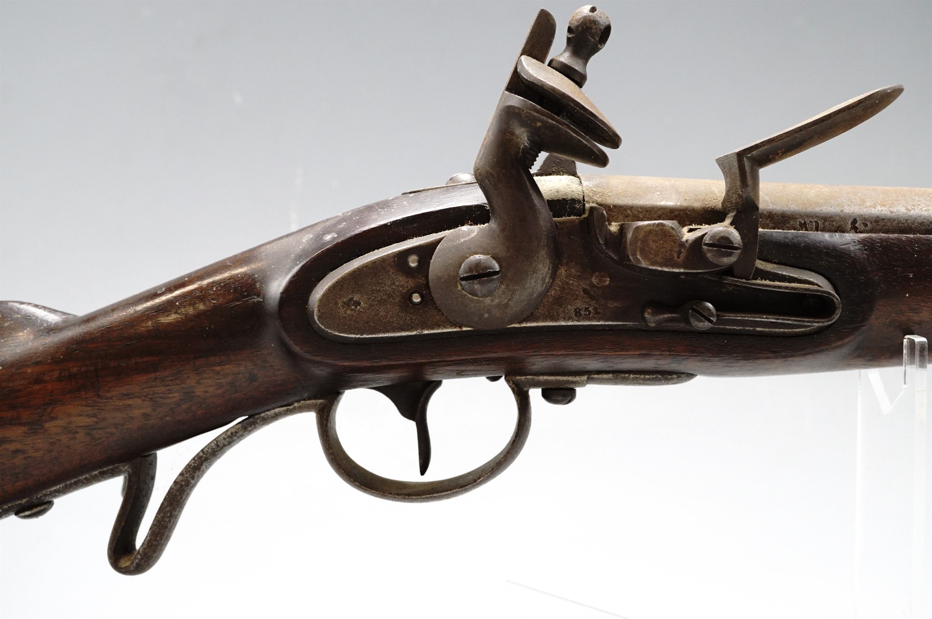 An early 19th Century Austrian flintlock cavalry carbine - Image 3 of 11