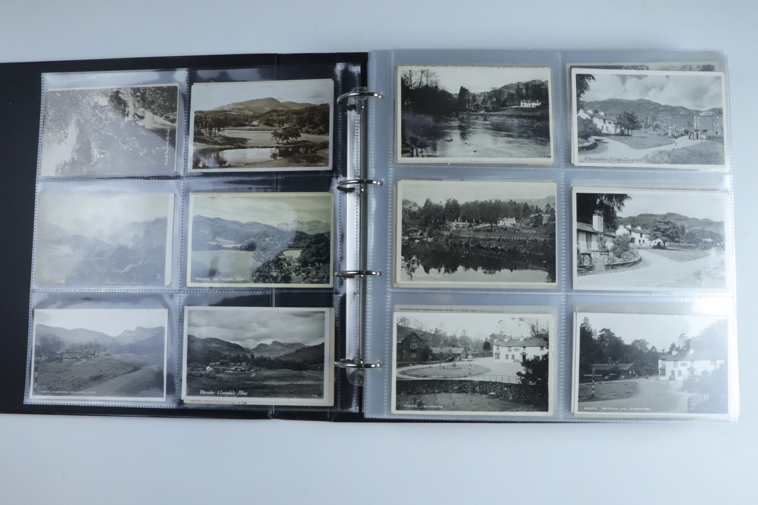 A sophisticated collection of approximately 450 postcards comprising monochrome and colour tinted - Image 3 of 47