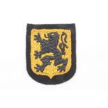 A German Third Reich Belgian Langemark Division arm badge