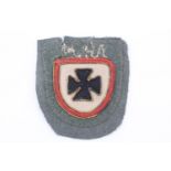 A German Third Reich ROA / Russian Liberation Army arm badge
