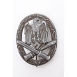 A German Third Reich General Assault war badge