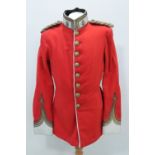 An early 20th Century Dorsetshire Regiment officer's dress tunic