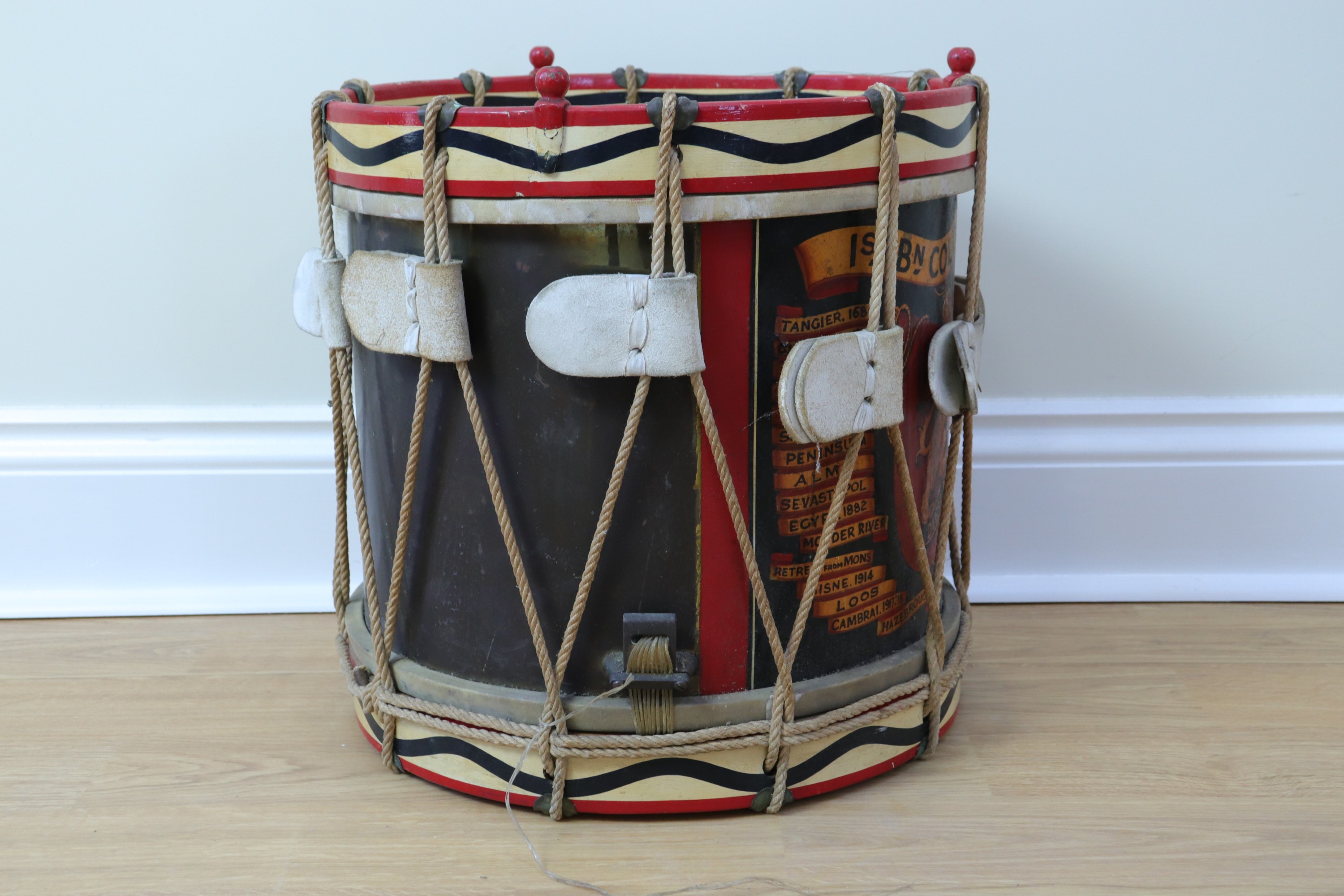 A QEII 1st Coldstream Guards side drum - Image 4 of 6