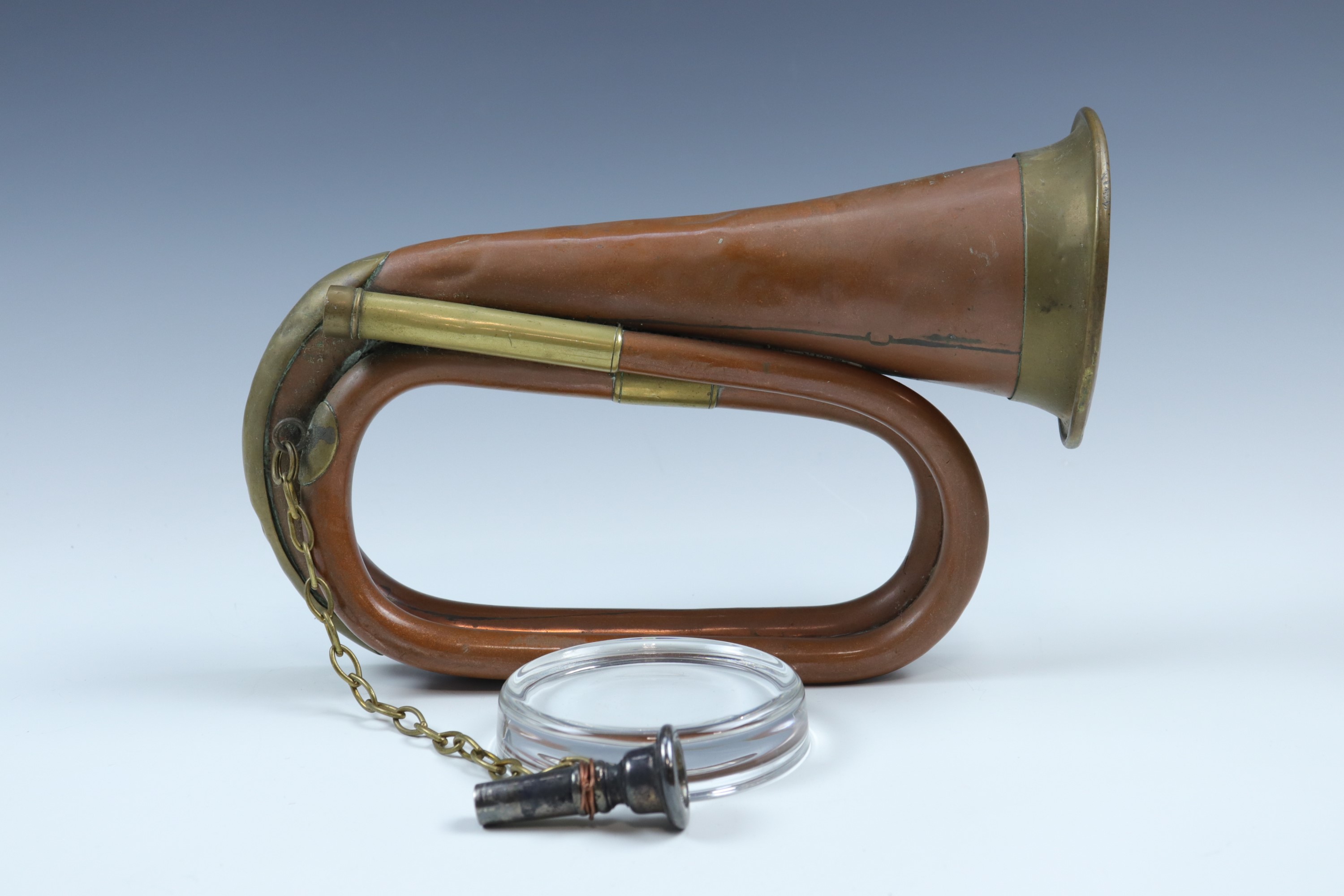 A 1950 dated British army bugle