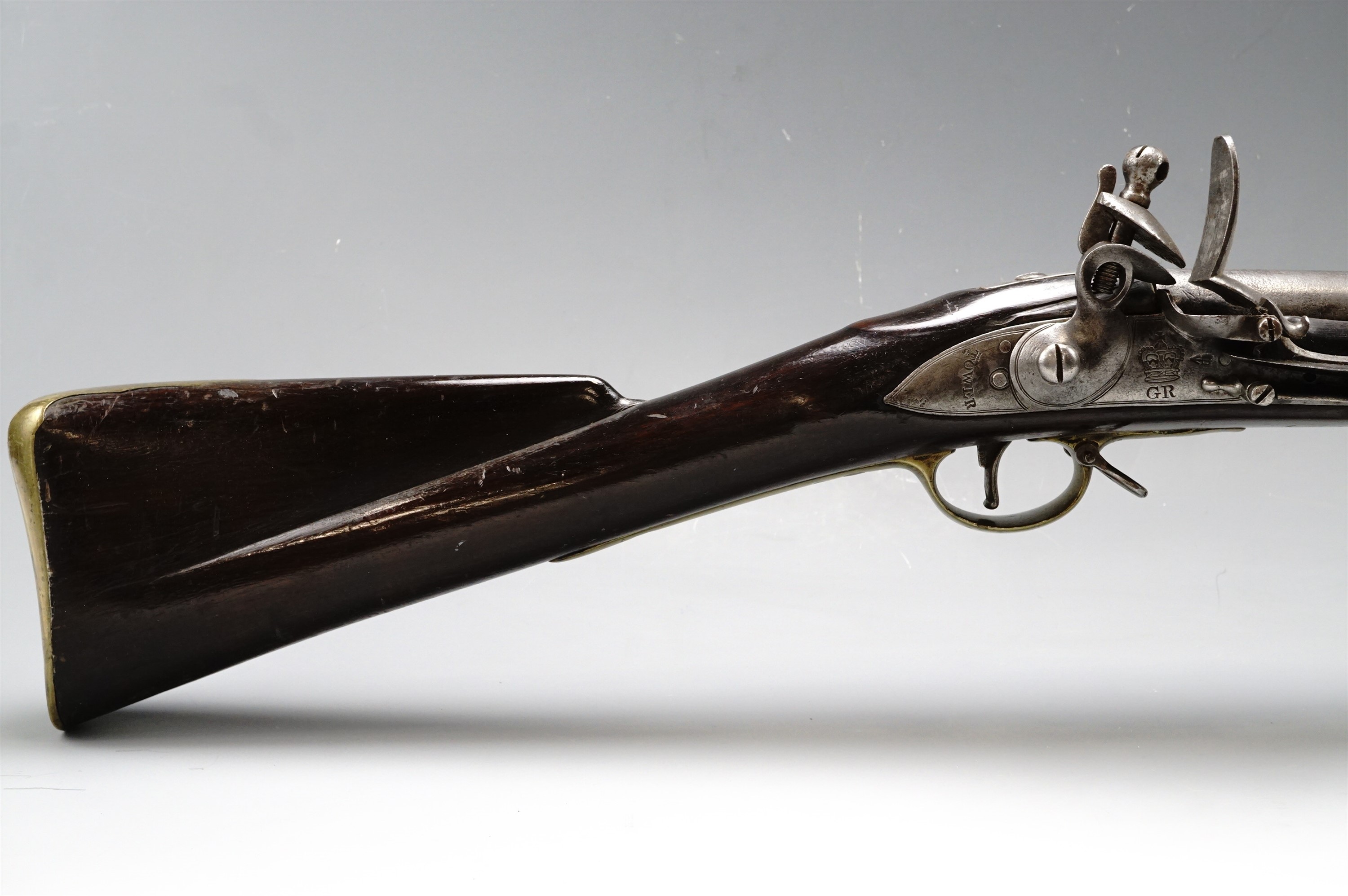 An Ordnance India Pattern Brown Bess musket