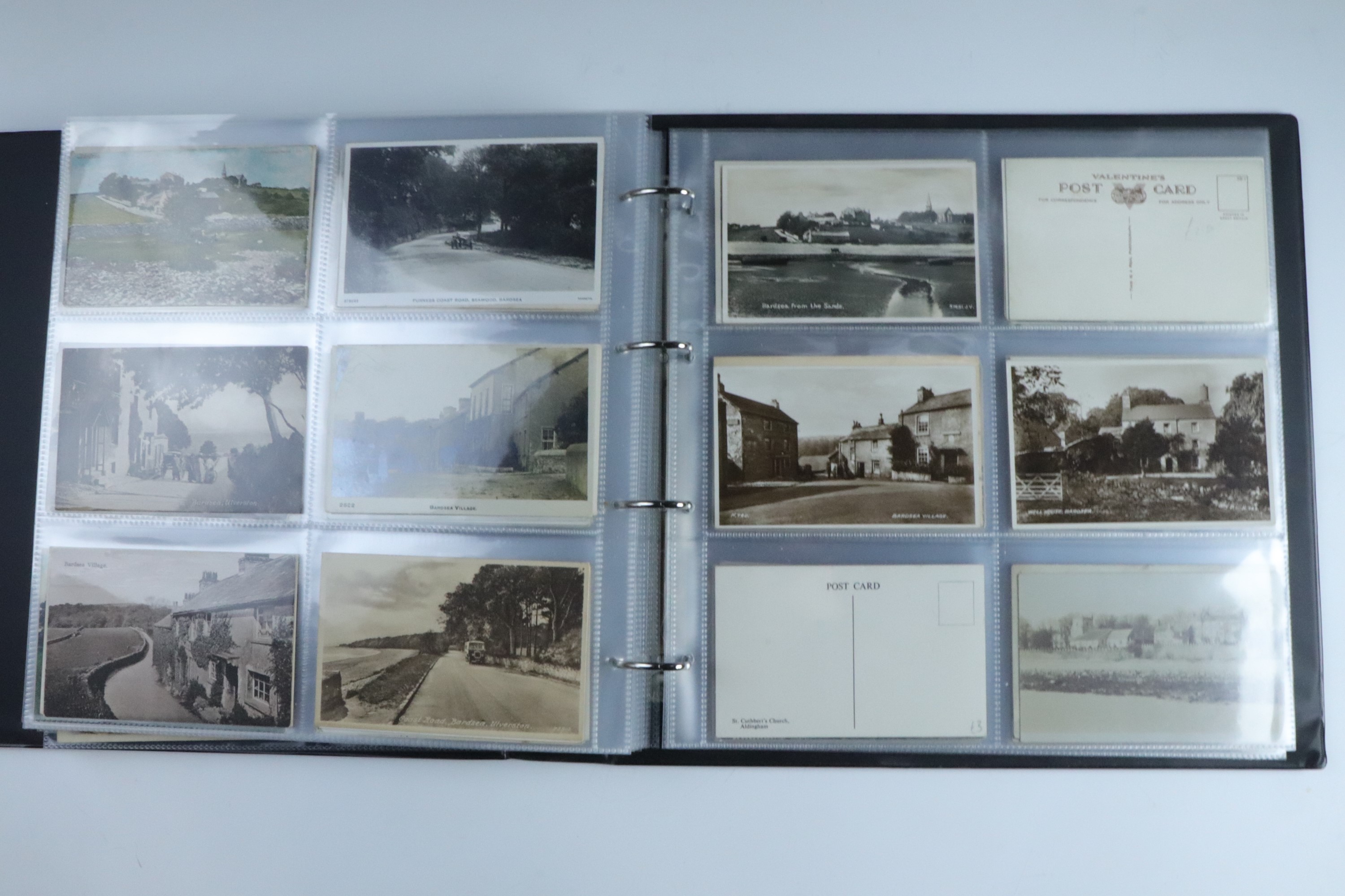 A sophisticated collection of approximately 450 postcards comprising monochrome and colour tinted - Image 37 of 47