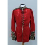 A late Victorian / Edwardian Grenadier Guards lieutenant's dress frock, (buttons Victorian), the