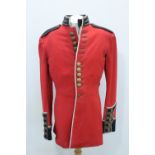 A pre 1953 Welsh Guards officer's full dress tunic