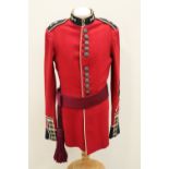 An early 20th Century Welsh Guards guardsman's full dress tunic