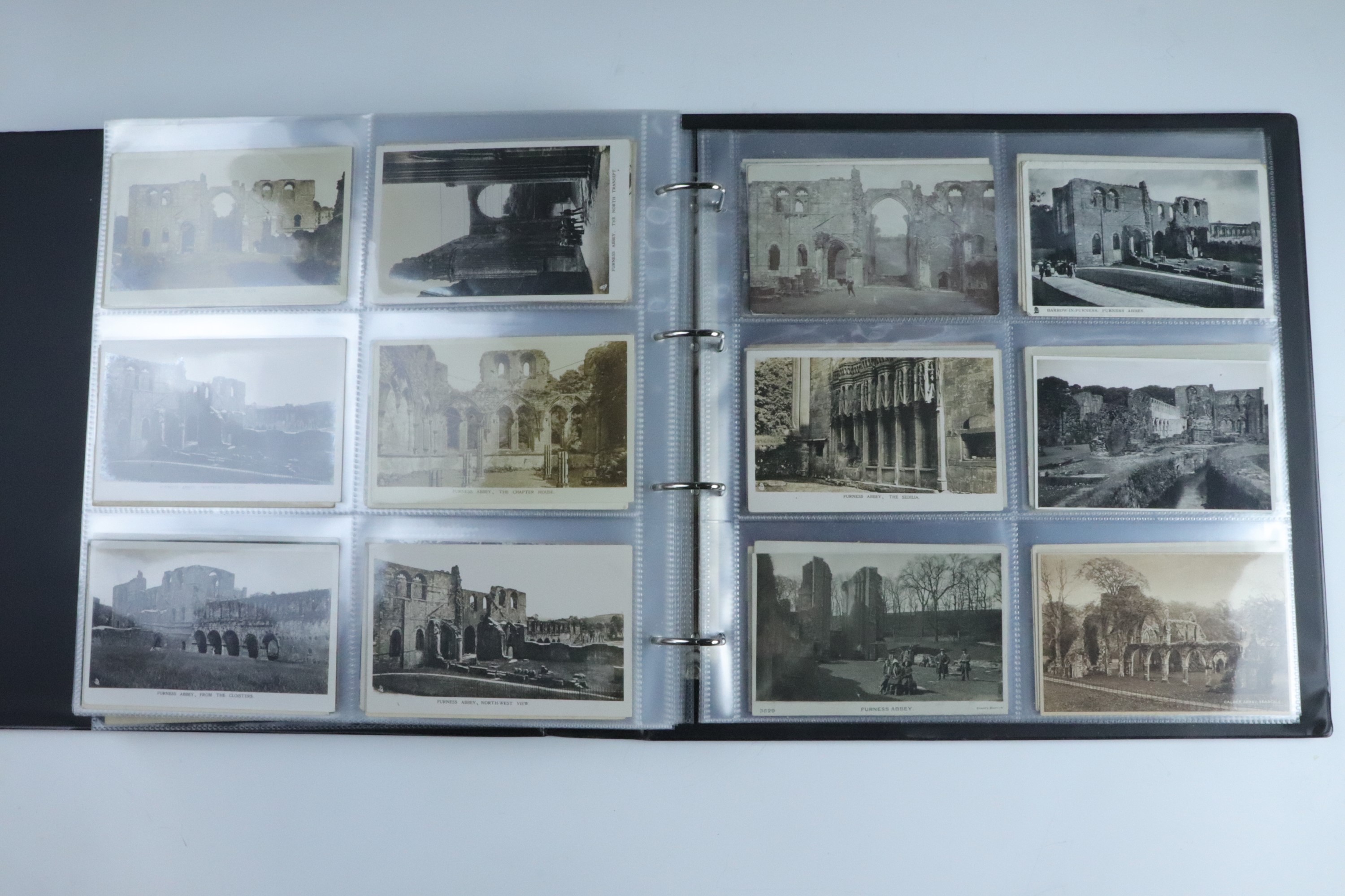 A sophisticated collection of approximately 450 postcards comprising monochrome and colour tinted - Image 41 of 47