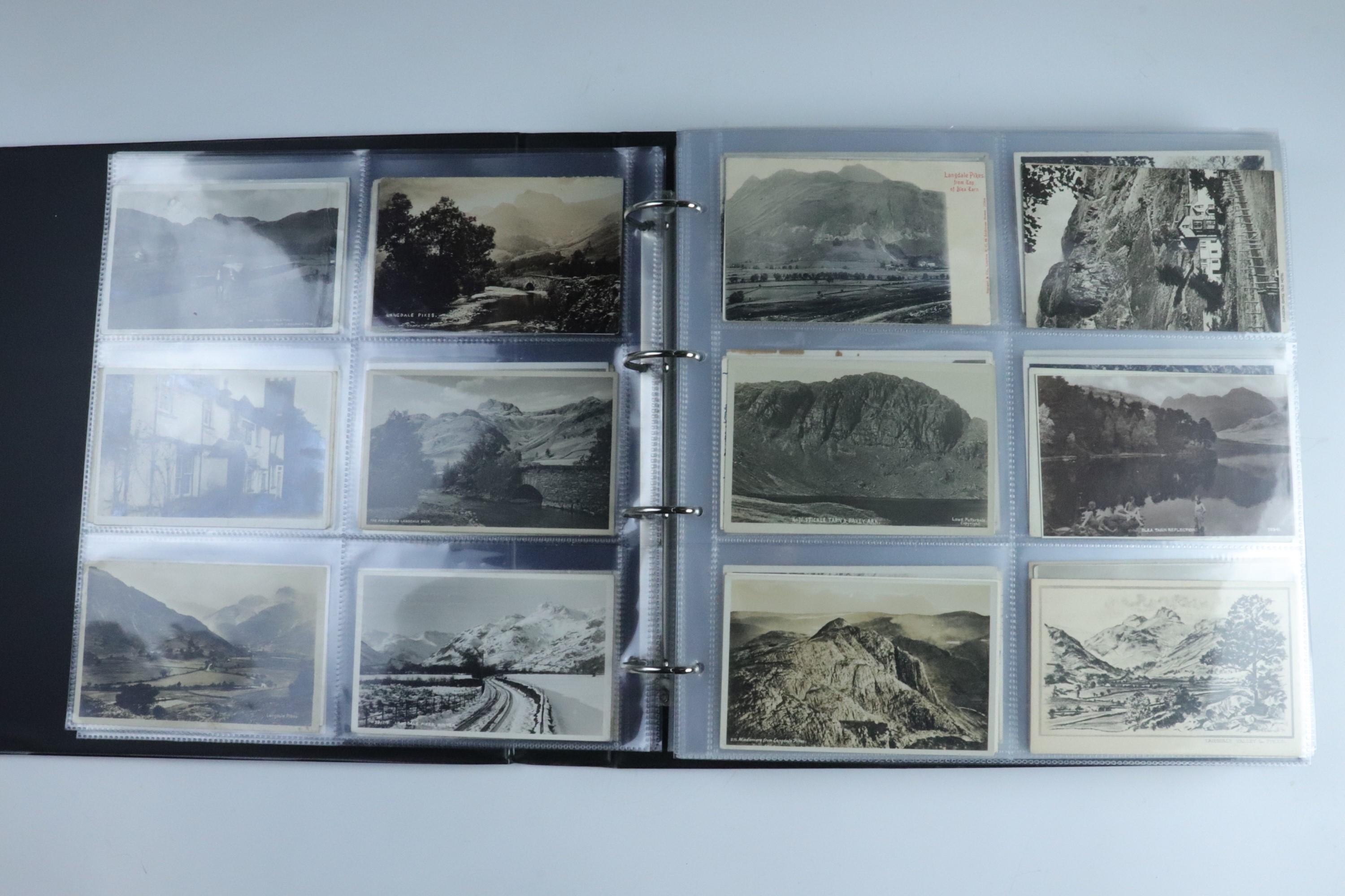 A sophisticated collection of approximately 450 postcards comprising monochrome and colour tinted - Image 5 of 47