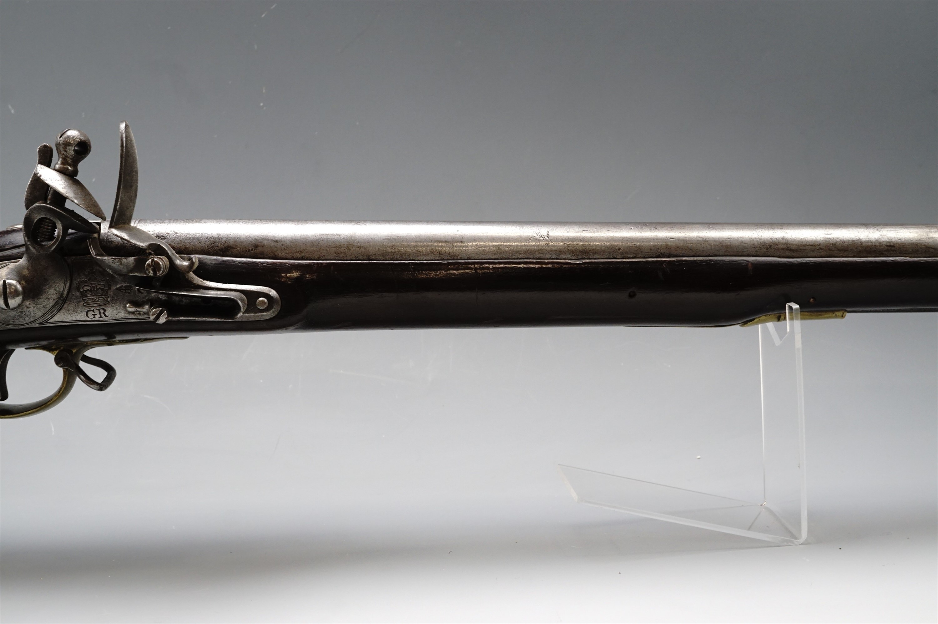 An Ordnance India Pattern Brown Bess musket - Image 4 of 10