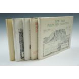 A Wainwright, "Scottish Mountain Drawings", Westmorland Gazette, Kendal, first five volumes, 18 cm x