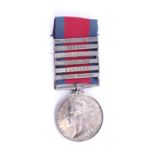A Military General Service Medal 1793-1814, with six clasps, (Ciudad Rodrigo, Badajoz, Salamanca,