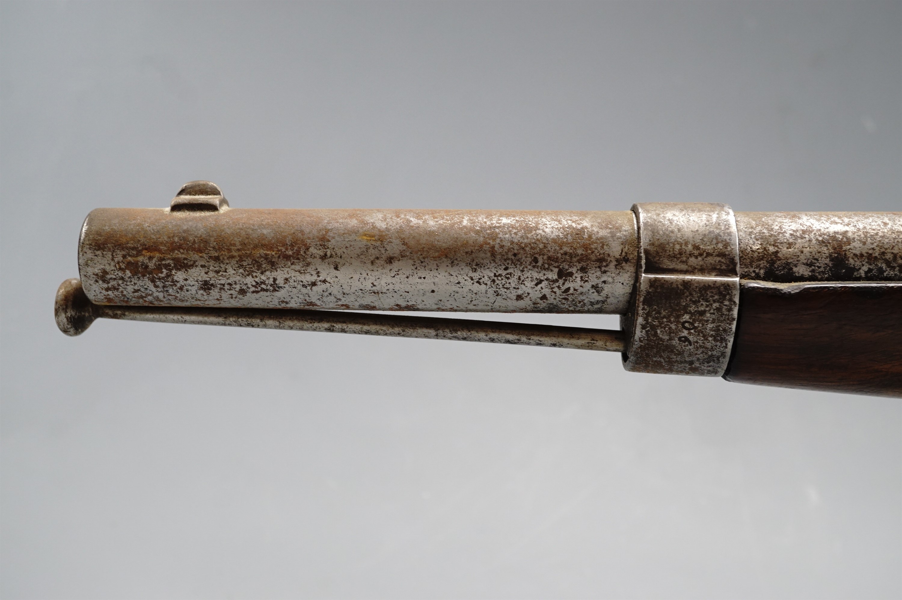 An early 19th Century Austrian flintlock cavalry carbine - Image 11 of 11