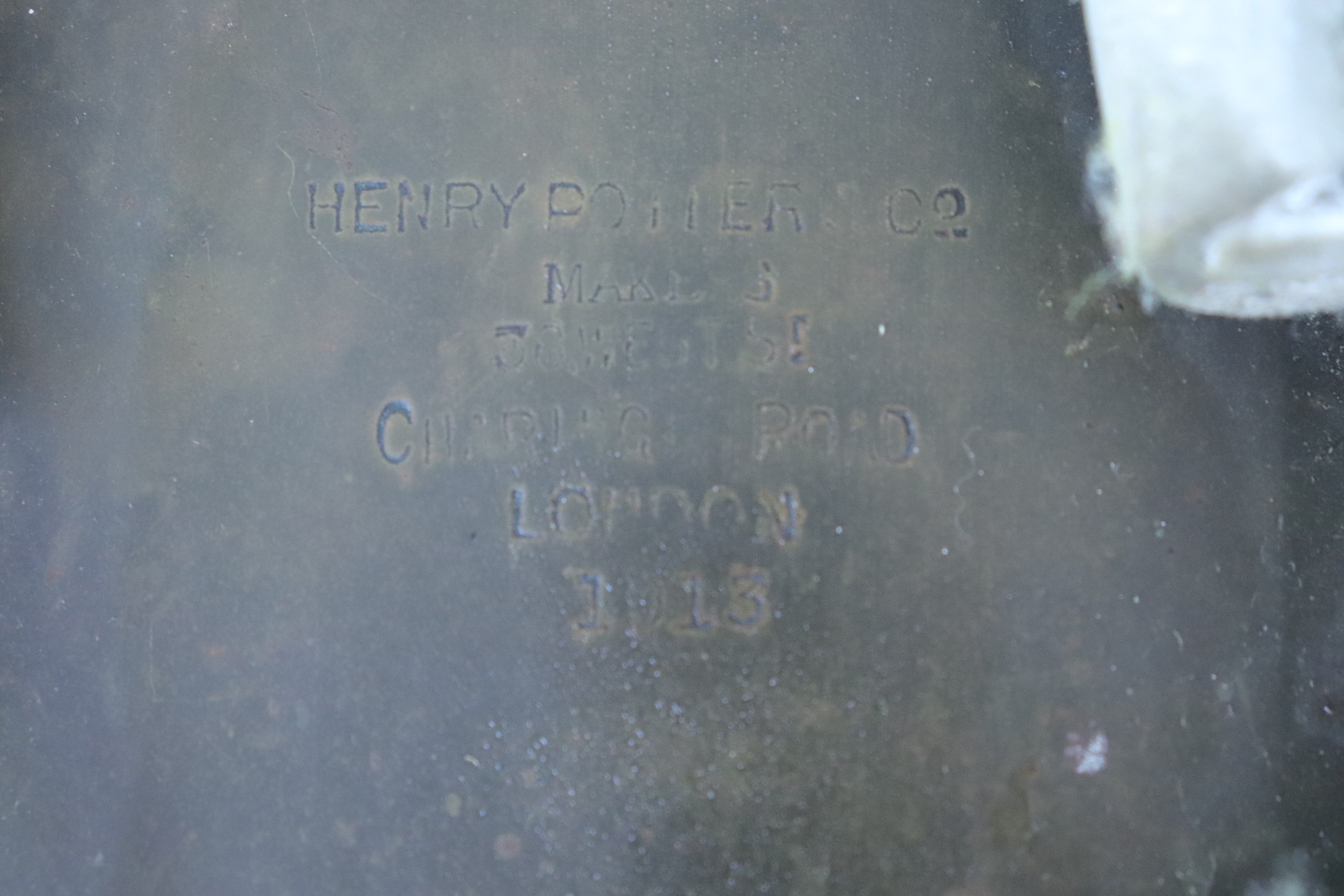 A George V 3rd Grenadier Guards side drum by Potter, the body dated 1913 and stamped "3 G G, 10" - Image 8 of 8