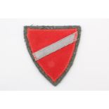 A German Third Reich Latvian volunteer arm badge